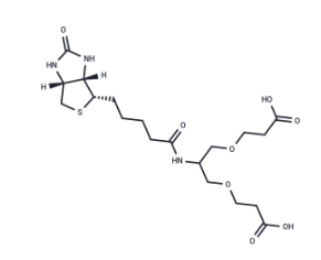 2-(Biotin-amido)-1,3-bis(carboxylethoxy)propane，2-(Biotin-amido)-1,3-bis-(C1-PEG1-acid)