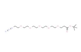 cas:1415800-41-7，azido-PEG5-t-Butyl ester，疊氮-五聚乙二醇-叔丁酯