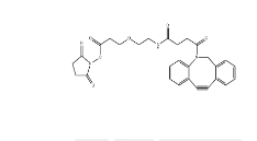 CAS:2228857-34-7，DBCO-PEG1-NHS ester，二苯基環(huán)辛炔-一聚乙二醇-琥珀酰亞胺酯