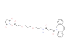 CAS號(hào)：2093934-94-0，DBCO-PEG12-NHS ester，二苯并環(huán)辛炔-十二聚乙二醇-琥珀酰亞胺酯