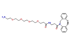 CAS:1255942-08-5 ，DBCO-NH-PEG4-amine，二苯基環(huán)辛炔-NH-四聚乙二醇-氨基