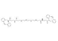 cas：2182601-68-7，DBCO-PEG4-DBCO，二苯并環(huán)辛炔-四聚乙二醇-二苯并環(huán)辛炔