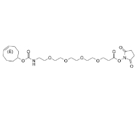 cas:1621096-79-4，(E)-TCO-PEG4-NHS ester，(E)-反式環(huán)辛烯-四聚乙二醇-羥基琥珀酰亞胺酯