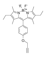 CAS號(hào)：1173281-82-7 ，BODIPY-X-Alkyne，氟化硼二吡咯-X-炔基