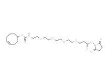 1613439-69-2，(4E)-TCO-PEG4-NHS ester； 反式環(huán)辛烯-四乙二醇-活性酯，