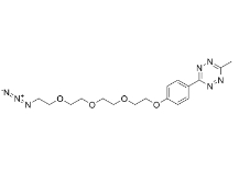 CAS：1802908-04-8，Methyltetrazine-PEG4-azide。甲基四嗪四乙二醇疊氮，
