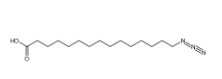 CAS:118162-46-2 ，15-疊氮十五酸 ，15-Azido-pentadecanoic acid  