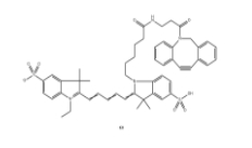 diSulfo-Cy5 DBCO(Methyl)，diSulfo-Cyanine5 DBCO(Methyl) ；cas:1394039-10-1； 二磺酸-Cy5-二苯并環(huán)辛炔(Methyl)