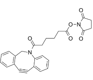 DBCO-C6-NHS ester  ，cas:1384870-47-6， 二苯基環(huán)辛炔-琥珀酰亞胺酯