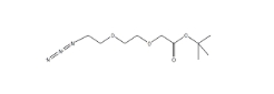 cas:251564-45-1，Azido-PEG2-CH2CO2-tBu，氨基-二聚乙二醇-乙酸叔丁酯