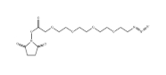 cas:1807534-82-2，Azido-PEG4-CH2CO2-NHS，疊氮-四聚乙二醇-乙烯酸琥珀酰亞胺
