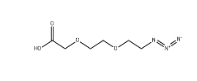cas:882518-90-3，Azido-PEG2-CH2CO2H，疊氮-二聚乙二醇-乙酸