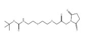 cas:911102-04-0，t-Boc-N-Amido-PEG2-CH2CO2-NHS ester