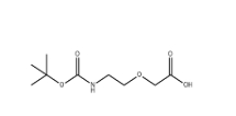 cas:142929-49-5，t-Boc-N-Amido-PEG1-CH2COOH， Boc-5-氨基-3-氧雜戊酸