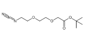 cas:251564-45-1，Azido-PEG2-CH2CO2-t-Bu