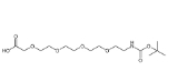 cas:876345-13-0，t-Boc-N-amido-PEG4-CH2CO2H，N-叔丁氧羰基-四聚乙二醇-乙酸