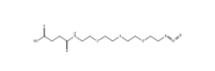 N3-PEG(3)-NH-Suc，1202400-17-6，琥珀酰-N-酰氨基-PEG 3-疊氮