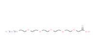 Azido-PEG5-CH2CO2H，217180-81-9，疊氮-五聚乙二醇-乙酸