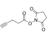 cas:132178-37-1，Propargyl-C1-NHS ester，2, 5-二氧代吡咯烷-1-基 戊-4-炔酸酯