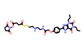 cas:1222787-24-7，2,5-Dioxopyrrolidin-1-yl 4-((2-((2-(2-(4-(2,6-dioxo-1,3-dipropyl-2,3,6,9-tetrahydro-1H-purin-8-yl)phenoxy)acetamido)ethyl)amino)ethyl)disulfanyl)-4-oxobutanoate