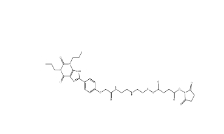 cas:1222787-24-7，2,5-Dioxopyrrolidin-1-yl 4-((2-((2-(2-(4-(2,6-dioxo-1,3-dipropyl-2,3,6,9-tetrahydro-1H-purin-8-yl)phenoxy)acetamido)ethyl)amino)ethyl)disulfanyl)-4-oxobutanoate