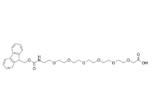 437655-96-4，F(xiàn)moc-NH-PEG6- CH2COOH，F(xiàn)MOC酰胺-六聚乙二醇-乙酸，小分子peg