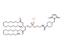 16:0 PE MCC，384832-87-5，1,2-二棕櫚?；?sn-甘油-3-磷酸乙醇胺-N-[4-(對(duì)-馬來(lái)酰亞胺甲基)環(huán)己烷甲酰胺](鈉鹽)