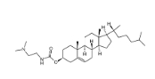 3β-[N-(N′,N′-Dimethylaminoethyl)carbamoyl]cholesterol，137056-72-5，3β-{N-[2-(二甲基氨基)乙基]氨基甲?；鶀膽固醇